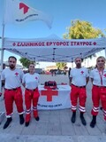 Υγειονομική κάλυψη της λιτάνευσης του Σεπτού Σκηνώματος του Αγίου Διονυσίου από το Περιφερειακό Τμήμα Ε.Ε.Σ. Ζακύνθου